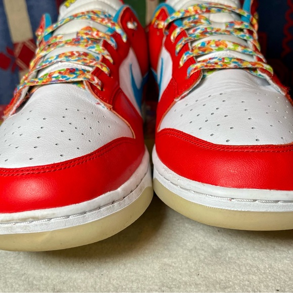 Nike LeBron James dunk low fruity pebbles Sz 13 - Picture 6 of 12